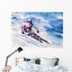 Skier Wall Decal