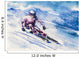 Skier Wall Decal