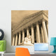 Sepia Supreme Court Building Washington DC Wall Decal
