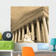 Sepia Supreme Court Building Washington DC Wall Decal