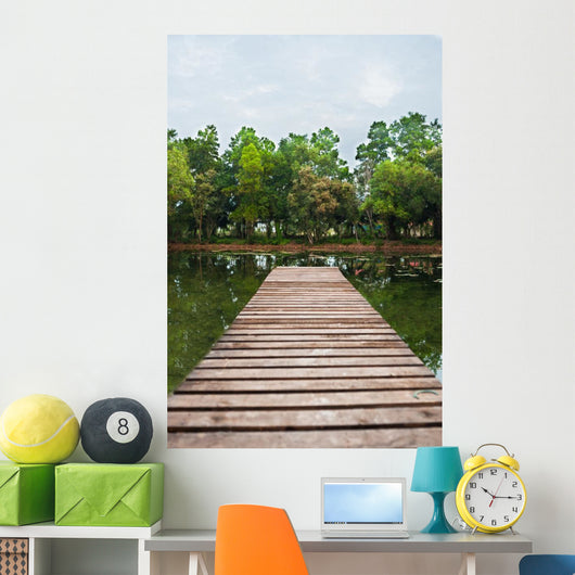 Footbridge Park Water Wall Decal