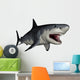 Megalodon dinosaur - 3D render Wall Decal