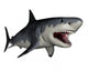 Megalodon dinosaur - 3D render Wall Decal