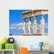 Erechtheion with the Caryatids. Athens, Greece Wall Decal