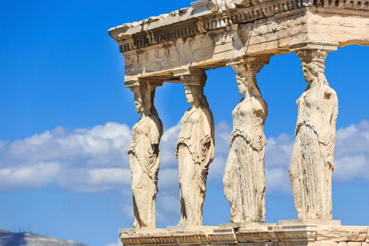 Erechtheion with the Caryatids. Athens, Greece Wall Decal