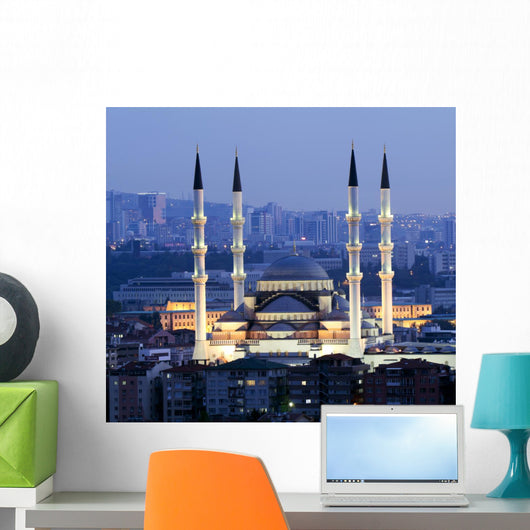 Ankara Turkey Kocatepe Mosque Wall Decal