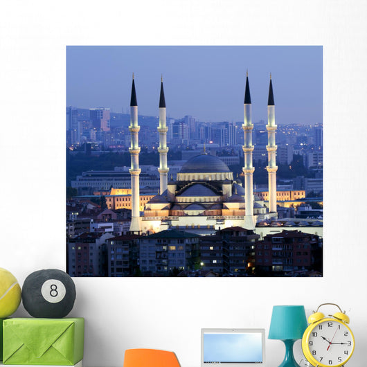Ankara Turkey Kocatepe Mosque Wall Decal