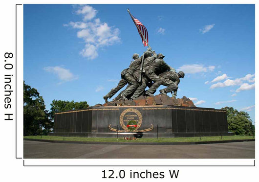 Marine Corps War Memorial Wall Decal
