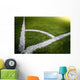 Corner Soccer Field Lit Wall Decal