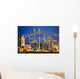 Achterbahn auf dem Oktoberfest in M&uuml;nchen Wall Decal