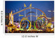 Achterbahn auf dem Oktoberfest in M&uuml;nchen Wall Decal