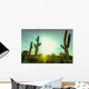 Desert sunrise in Scottsdale,Arizona Wall Decal