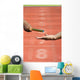  Relay-athletes hands sending action on blur race track  startin Wall Decal