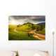 Cross Road Hillside Meadow Wall Decal
