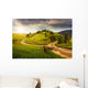 Cross Road Hillside Meadow Wall Decal
