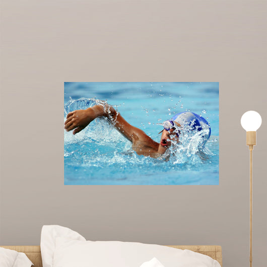 Swimming Wall Decal