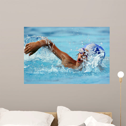 Swimming Wall Decal