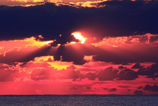 Rosso di sera, tramonto Romano Wall Decal