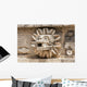 Detail Temple Quetzalcoatl Teotihuacan Wall Decal