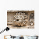 Detail Temple Quetzalcoatl Teotihuacan Wall Decal