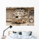 Detail Temple Quetzalcoatl Teotihuacan Wall Decal