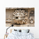 Detail Temple Quetzalcoatl Teotihuacan Wall Decal