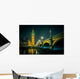 Big Ben and Houses of parliament at dusk, London, UK  Wall Decal