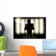 Football Player Wall Decal