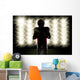 Football Player Wall Decal