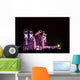Night town - illuminated soldiers monument Wall Decal