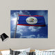 Belize Flag Wall Decal