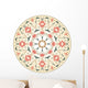 Medieval round Rosette Wall Decal