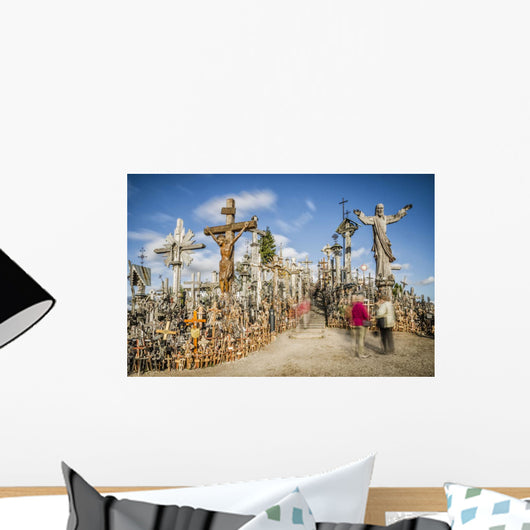 Berg der Kreuze Wall Decal