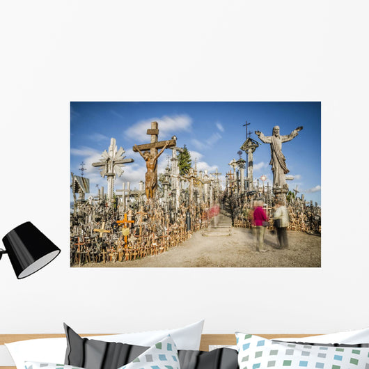 Berg der Kreuze Wall Decal