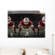 Football Player Wall Decal