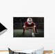 Football Player Wall Decal