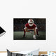 Football Player Wall Decal