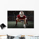 Football Player Wall Decal