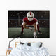Football Player Wall Decal