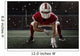 Football Player Wall Decal