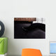 electric guitar on black background Wall Decal