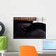 electric guitar on black background Wall Decal