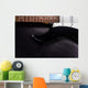 electric guitar on black background Wall Decal