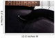 electric guitar on black background Wall Decal
