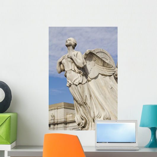 Winged Angle Figure Discovery Wall Decal