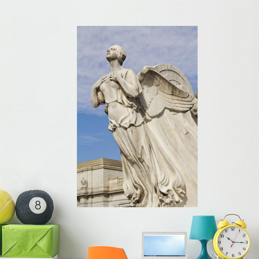 Winged Angle Figure Discovery Wall Decal
