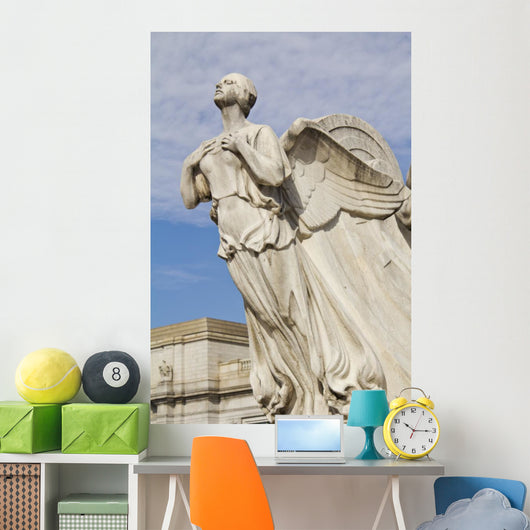 Winged Angle Figure Discovery Wall Decal