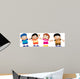 Happy Kids Playing Together Wall Decal
