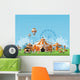 Abstract Classical Circus tent Wall Decal