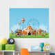 Abstract Classical Circus tent Wall Decal